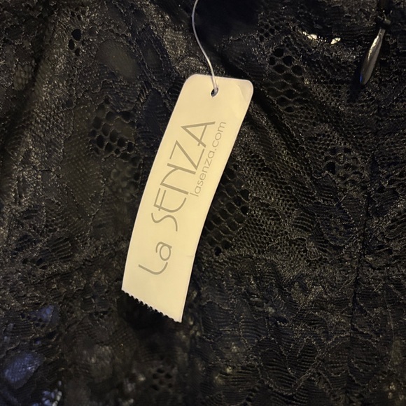 NWT’s La Senza Elegant Black Satin Nightgown - Picture 3 of 8